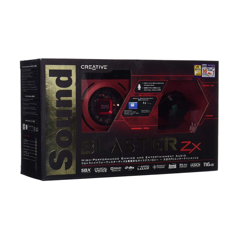 Creative Sound Blaster Z SE 新品 Sound Blaster Z SE High-performance PCI-e Gaming and
