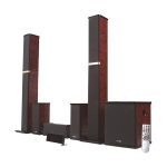 Microlab H600 Piano Coating 5.1 Tower Speaker