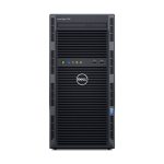 Dell PowerEdge T130 Tower Server with Intel Xeon E3-1220v6 (3.0GHz, 4Core, 8M Cache) Processor, 16GB DDR4 UDIMM 2133MHz, 2x1TB SATA NON Hot-Plug HDD, PERC H330 RAID Controler, 16X Optical DVD RW, Dual Gigabyte NIC Card, 1X 290W Power Supply Unit. USB Keyb