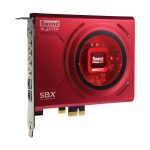 Creative Sound Blaster Zx PCIe Gaming Sound Card with High Performance Headphone Amp and Desktop Audio Control Module