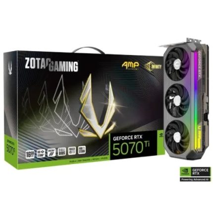 ZOTAC GAMING GeForce RTX 5070 Ti AMP Extreme INFINITY 16GB GDDR7 Graphics Card
