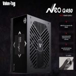 POWER SUPPLY Gaming VALUE-TOP Neo Q450 100% EFFICIENCY POWER SUPPLY
