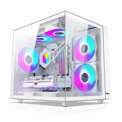 Casing ATX THERMAL GAMING PC POWER OCEAN VIEW BK (5X ARGB FAN)