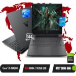 HP Victus – Mica Silver 15-fa2013dx Gaming Laptop – Intel Core i5-13420H 13th Gen, 8GB RAM, 512GB SSD, RTX 3050, 15.6″ FHD 144Hz IPS, Windows 11 Home