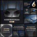 Mercusys MR80X AX3000 Wi-Fi 6 Router - Image 5