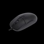DELUX M362BU USB OPTICAL BLACK MOUSE - Image 2