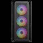 XJOGOS M211BK 4 RGB FAN MESH FULL TEMPERED GLASS BLACK ATX GAMING CASE - Image 5