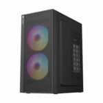 Xtreme M111 RGB Mid Tower Casing With 2 RGB Fan - Image 2