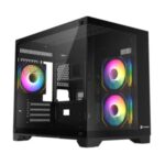 Xtreme 500B ARGB Mid Tower Casing With 3 ARGB Fan