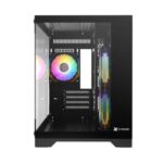 Xtreme 500B ARGB Mid Tower Casing With 3 ARGB Fan - Image 2