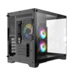Xtreme 500B ARGB Mid Tower Casing With 3 ARGB Fan - Image 3