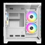 XTREME S270W WITH 3 ARGB FAN, TEMPERED  GLASS WHITE CASE - Image 3