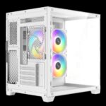 XTREME S270W WITH 3 ARGB FAN, TEMPERED  GLASS WHITE CASE - Image 4
