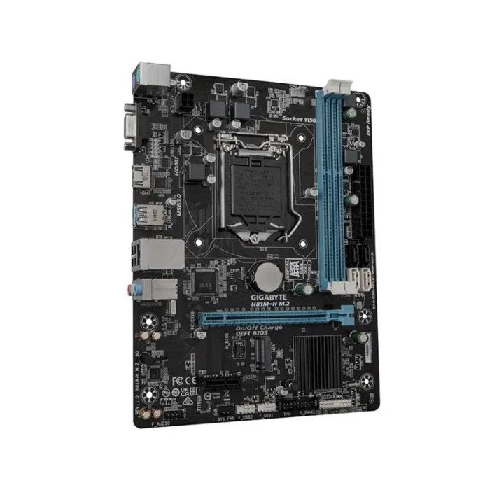 Gigabyte GA-H81M-H M.2 DDR3 Intel Motherboard - Image 3