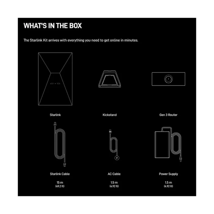 Starlink Standard Kit (Satellite Internet Solution) - Image 6
