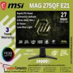 MSI MAG 275QF E21 RGB Gamming Monitor