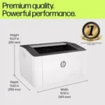 HP Laser 1008a Single Function Mono Laser Printer - Image 4